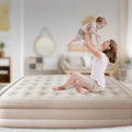 Inflatable Queen Air Mattress with Built-in Pump O80121