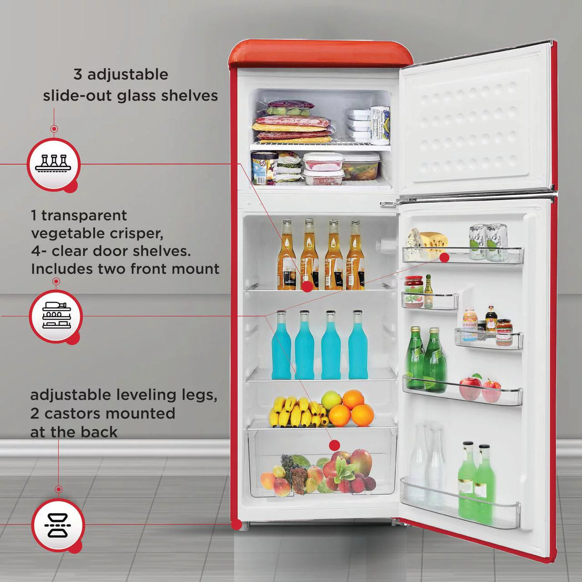 7.5 Cu. Ft. Top Freezer Refrigerator A969