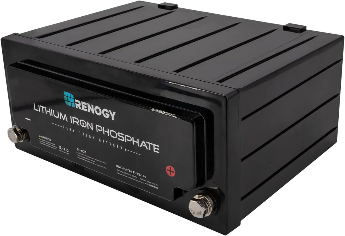 12 Volt 170AH LiFePO4 Deep Cycle Battery Q475