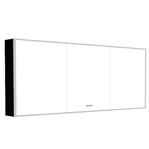 42"W x 36"H Silver Mirror Medicine Cabinet G3777
