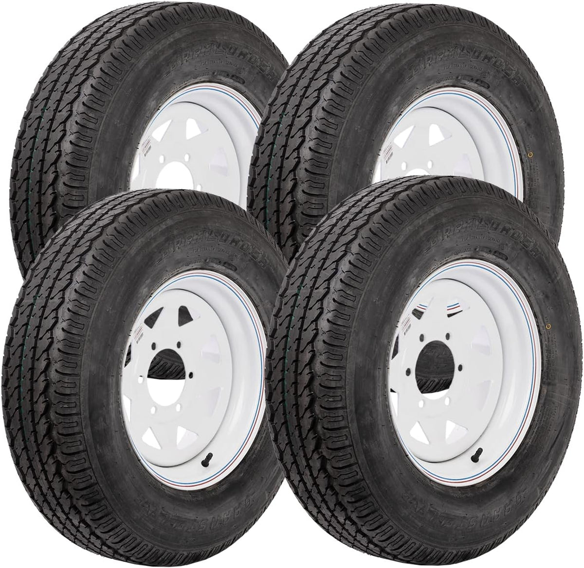 ST225/75R15 Spoke White Trailer Tire M7888