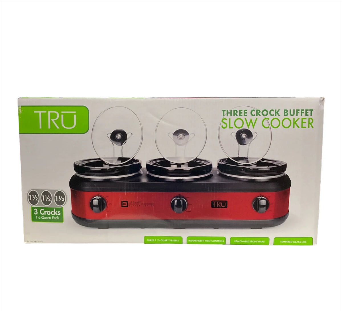 Red 1.5 Quart Slow Cooker G732266