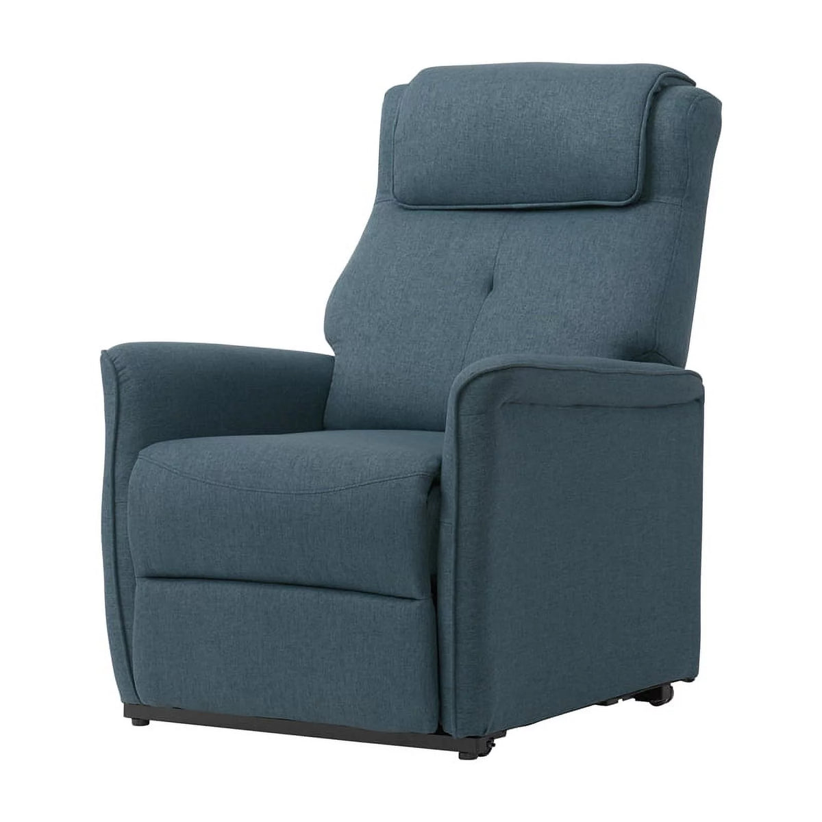 Blue Fabric Power Lift Recliner D809309