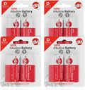 8 Pack Alkaline Batteries L30344
