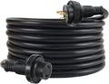 25ft 30Amp 125V Black Heavy Duty Electrical Power Cord J21766