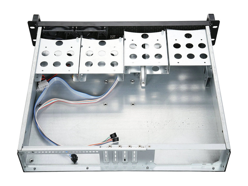 2U Metal Rackmount Server Case with 5 Bays N696