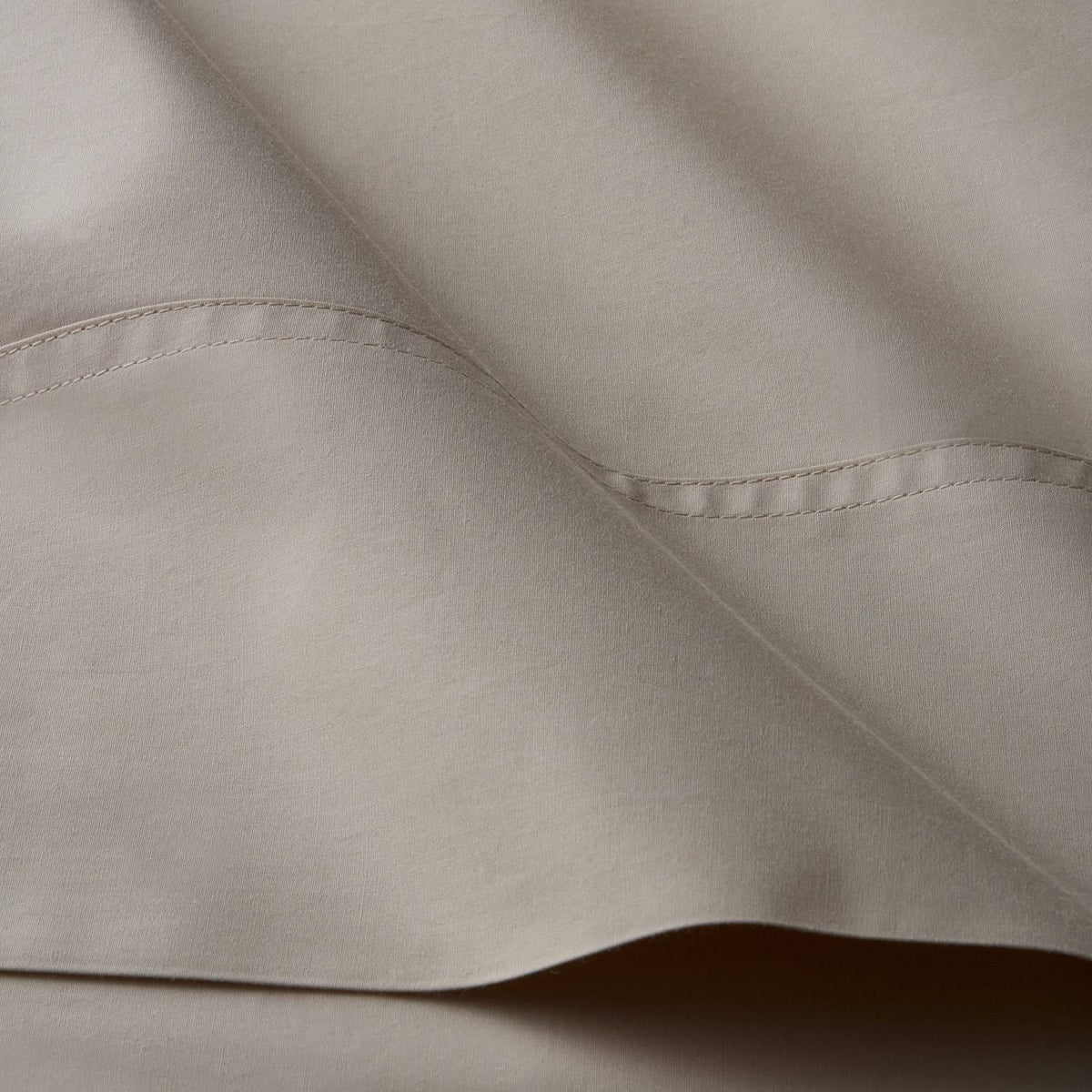 Supima Cotton Percale Flat Sheet Ivory Twin L93465
