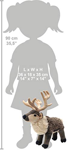 Reindeer Plush Stuffed Animal Z942901