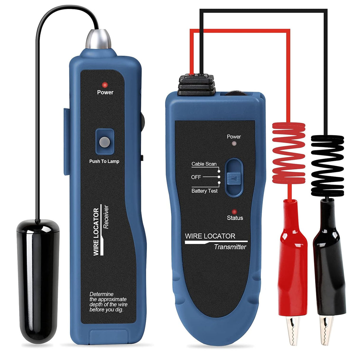 Underground Wire Locator, Cable Tester F02 Pro R720