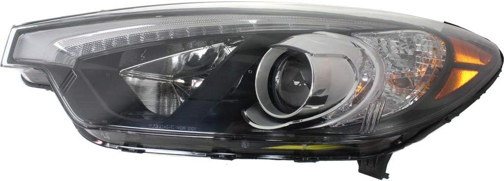 Kia Forte 2014 2015 Passenger Side Halogen Headlight Q9567