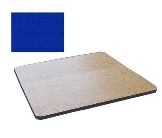 Walnut Square Cafe Table Top D6083