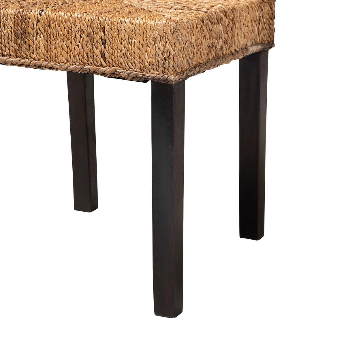 Dark Brown Mahogany Wood Dining Chair K816067