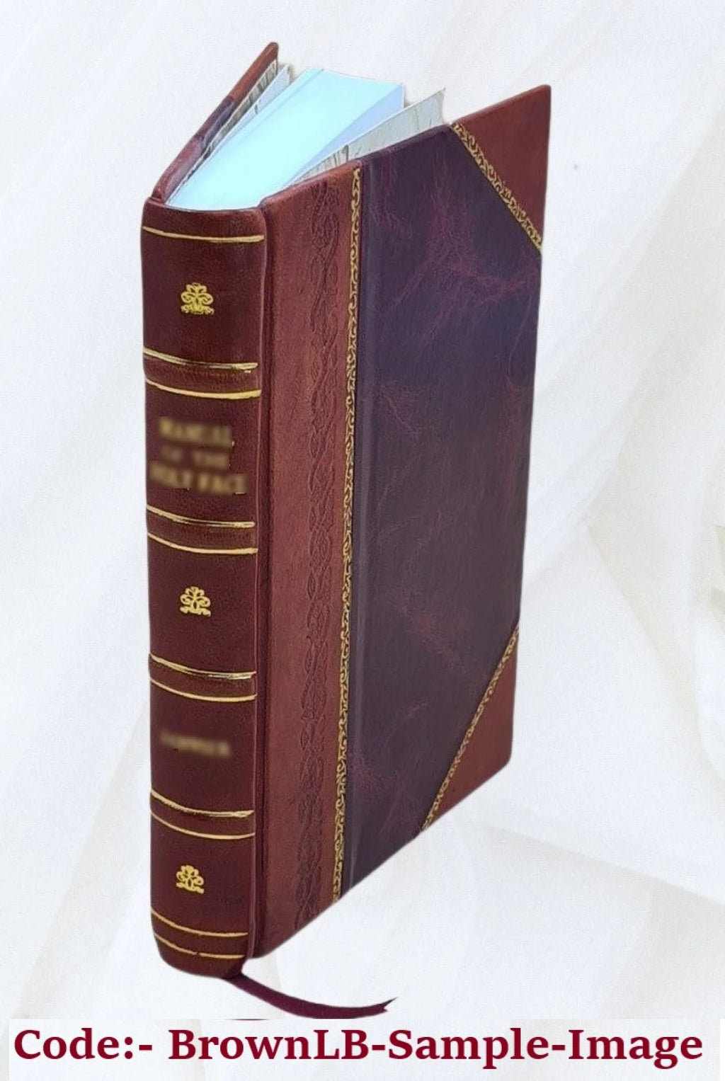 Meat Trade Butchers Journal Leather Bound Y495313