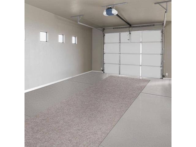 Brown 6 Feet x 20 Feet Indoor Outdoor Carpet with Rubber Backing F872