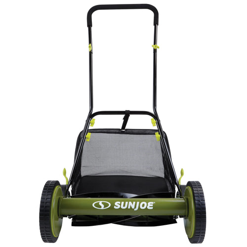 18-inch Manual Reel Mower with Grass Catcher F8268