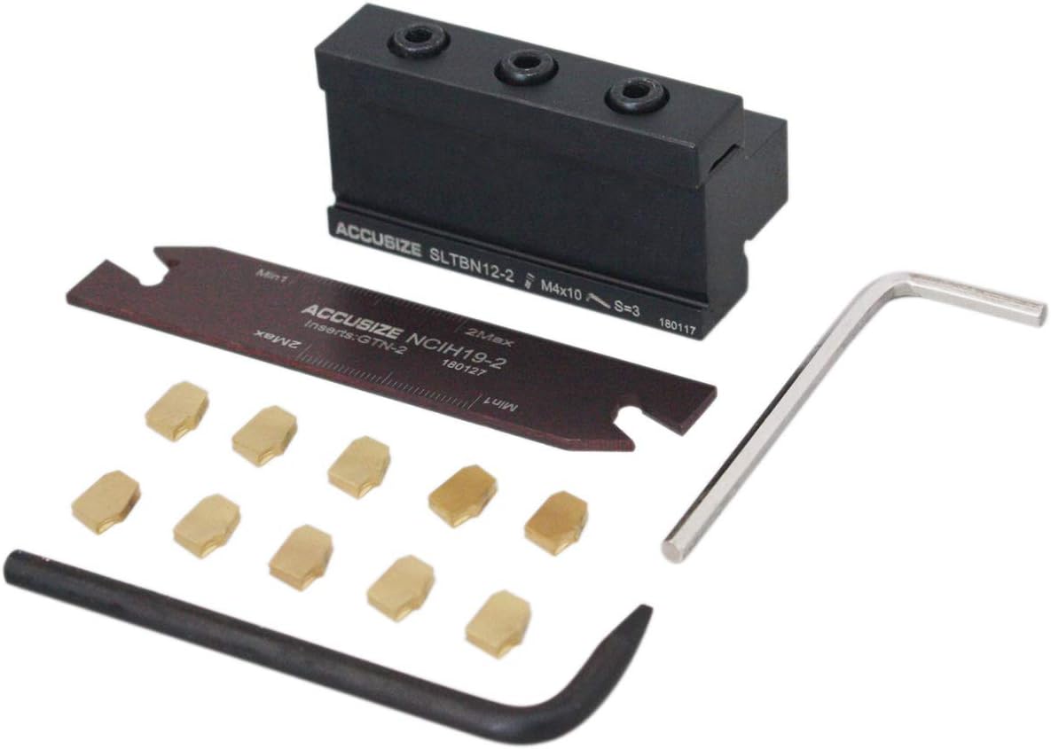1/2'' Self-Lock Block with 10 Pcs Carbide Inserts and 1 Pc Blade M50521