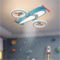 24.5'' Airplane LED Ceiling Light Flush Mount Z6054