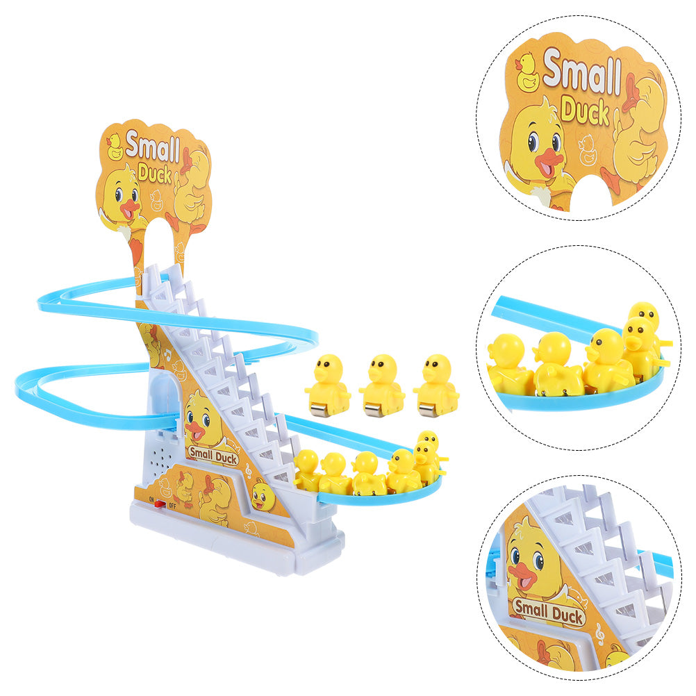 Stair Climbing Toy Roller Coaster 4 Sets Slide Childrens Toys B830617