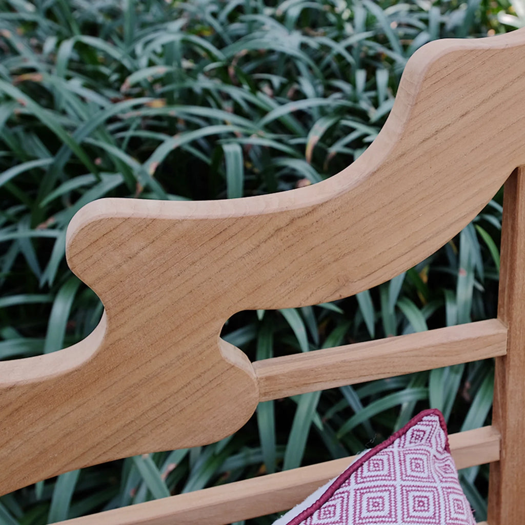 Brown Teak Outdoor Bench K170170