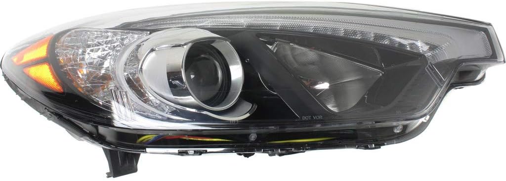 Kia Forte 2014 2015 Passenger Side Halogen Headlight Q9567