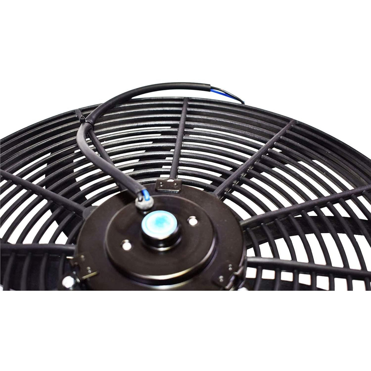 Electric Radiator Cooling Fan 16 Inches 12V 3000 CFM Black Pack of 2 M304