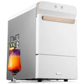 White Stainless Steel Countertop Nugget Ice Maker T268563