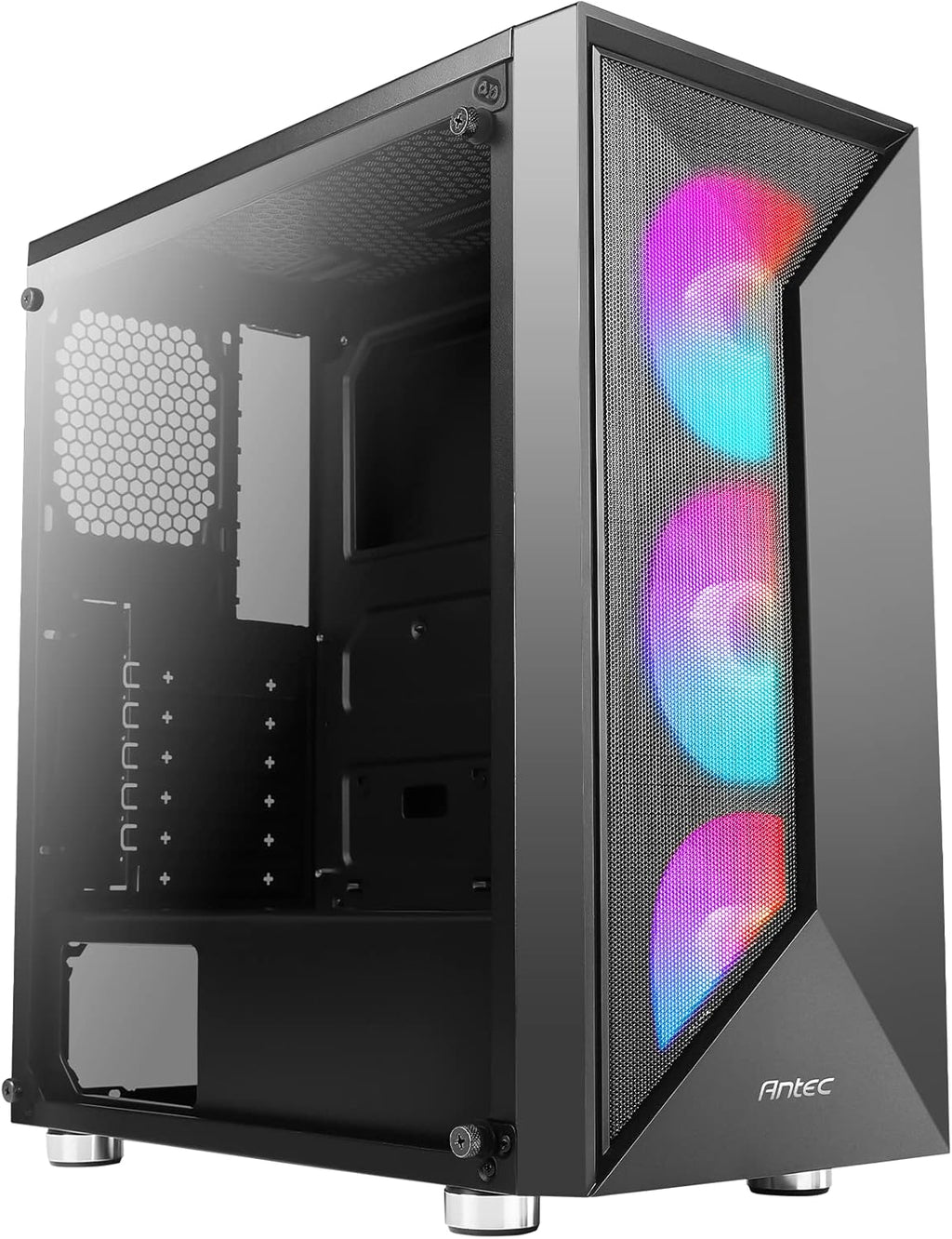 Mid-Tower ATX Gaming Case with Tempered Glass Side Panel S2993