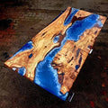 Epoxy Table Top (36x24 Inch) with 18 Inches Tall Legs X190363