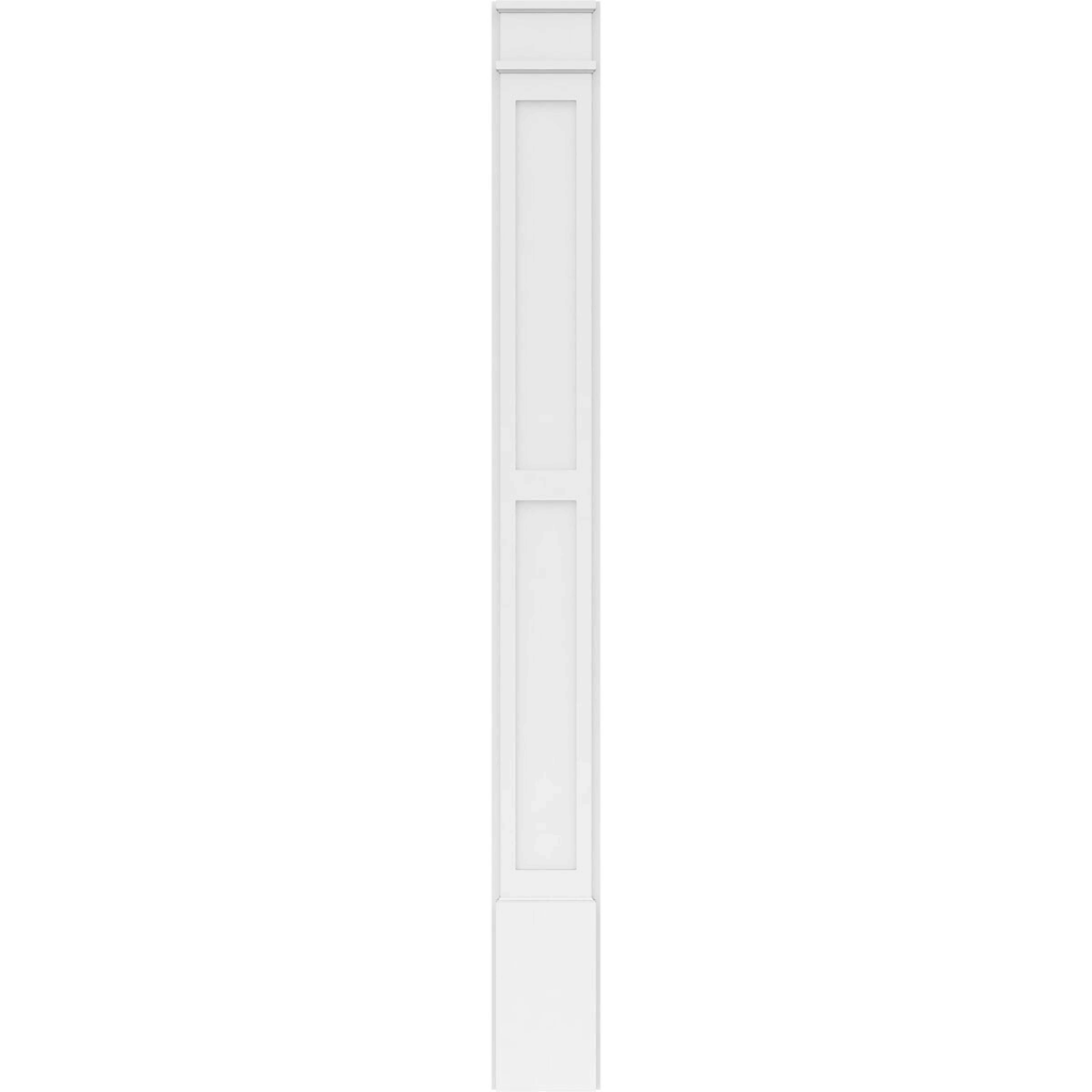 PVC Pilaster with Decorative Capital & Base (Pair) B668