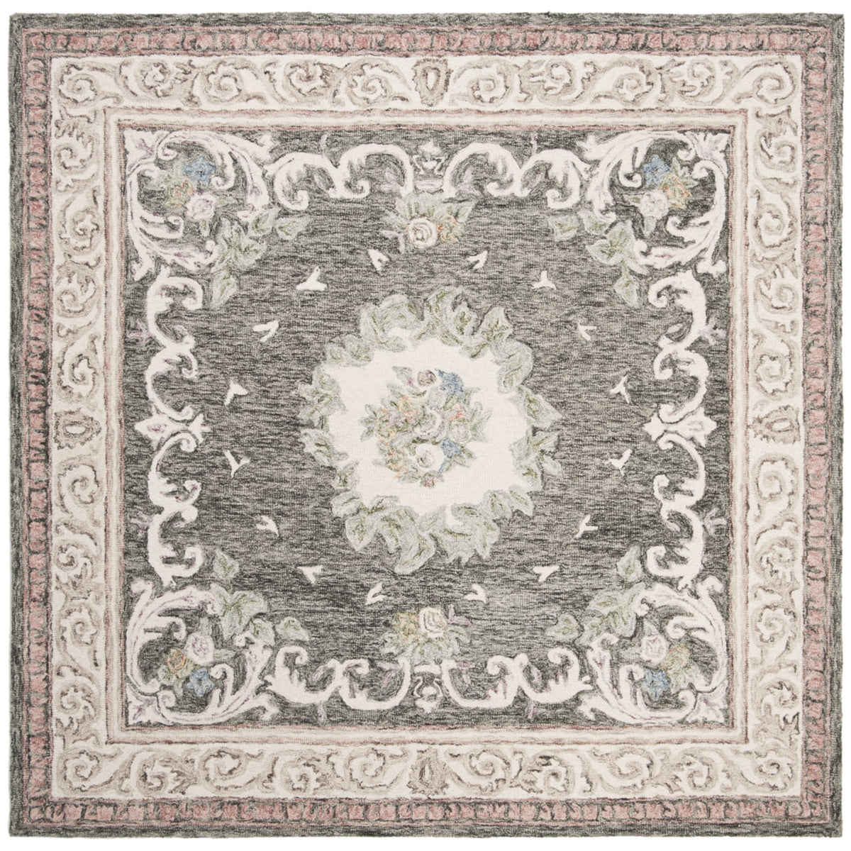 Ivory Charcoal Rug G72893