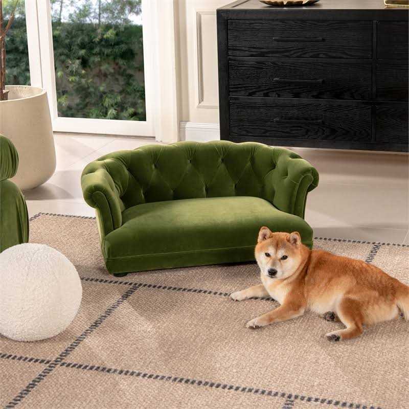 Chesterfield Dog Sofa Bed X2527