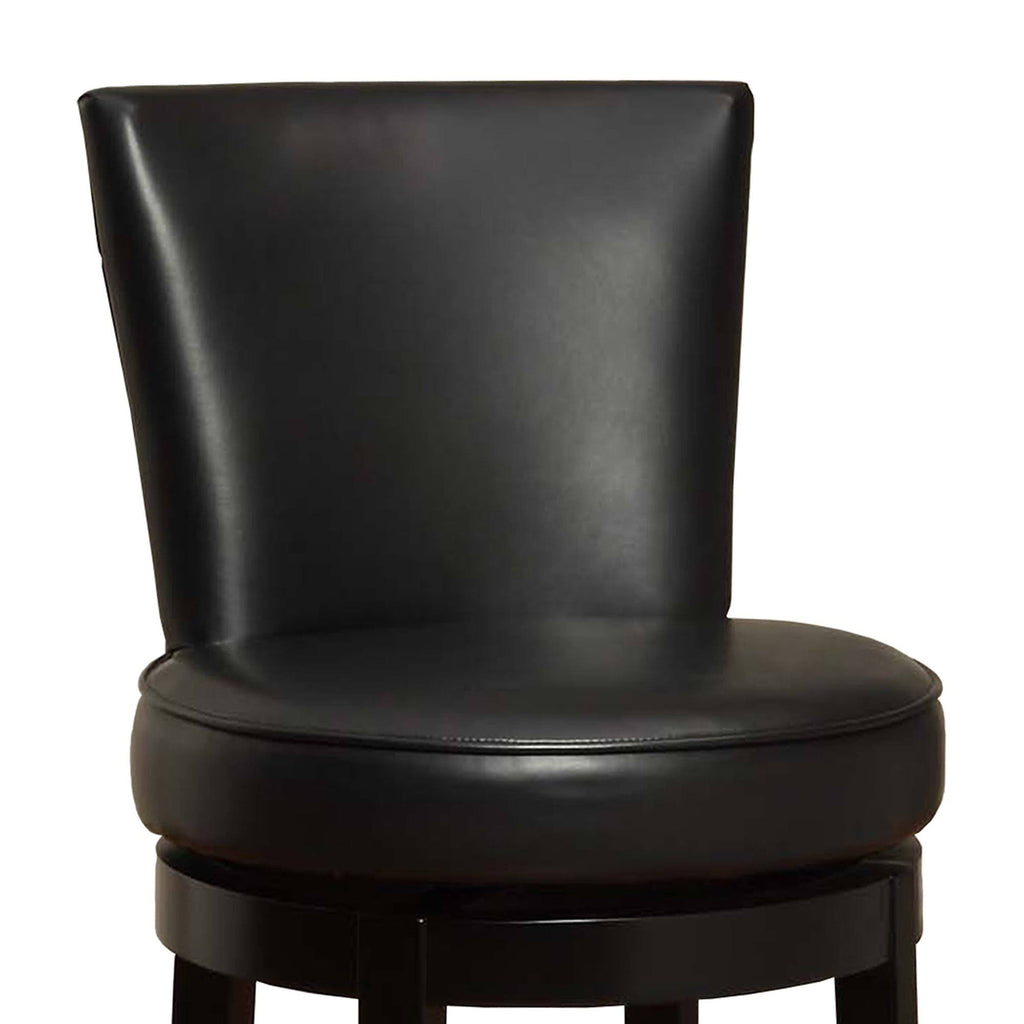 Red Bicast Leather Swivel Bar Stool T7428