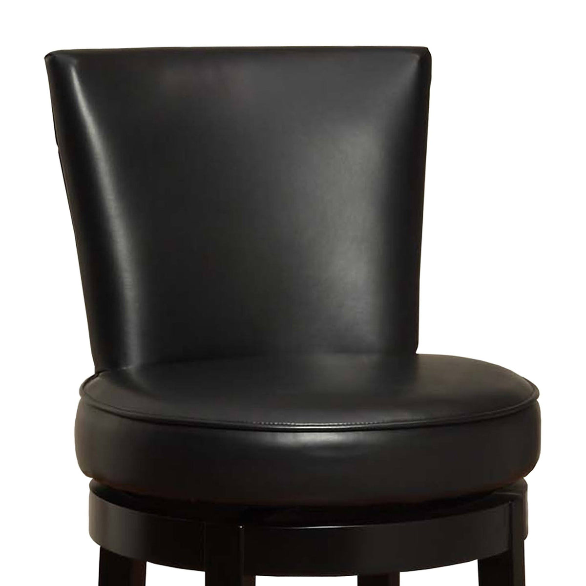 Red Bicast Leather Swivel Bar Stool T7428