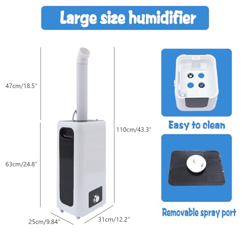 2000ml/h 6.2 Gallons Top Fill Humidifier Q7593
