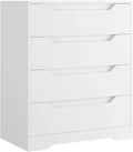 White 4 Drawer Wood Dresser V369393