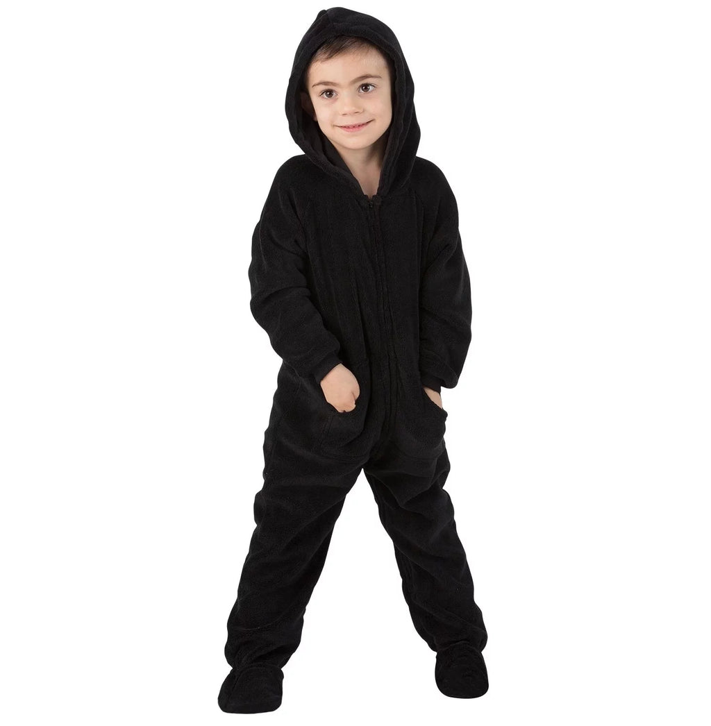 Footed Pajamas Hoodie One Pieces G5494