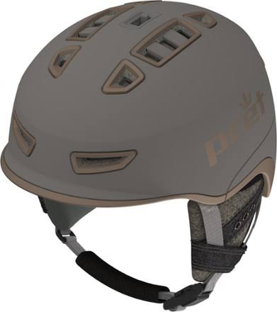 Gray Snow Helmet Y156