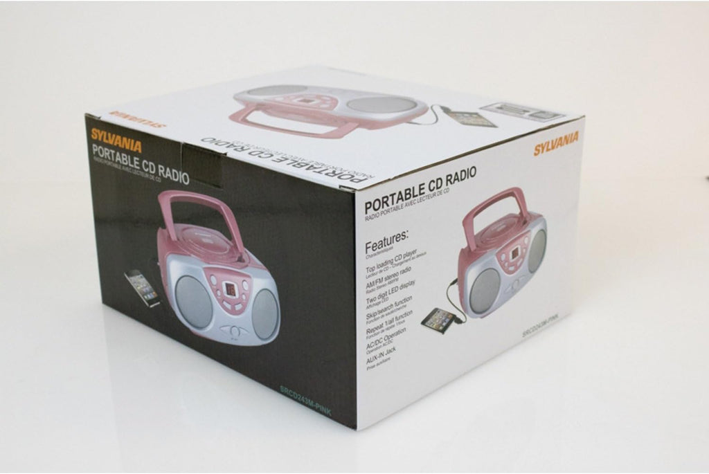 Portable CD Player with AM/FM Radio V645