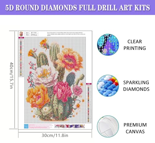 5D Diamond Painting Kit (13.78 X13.78 inch) Z80956