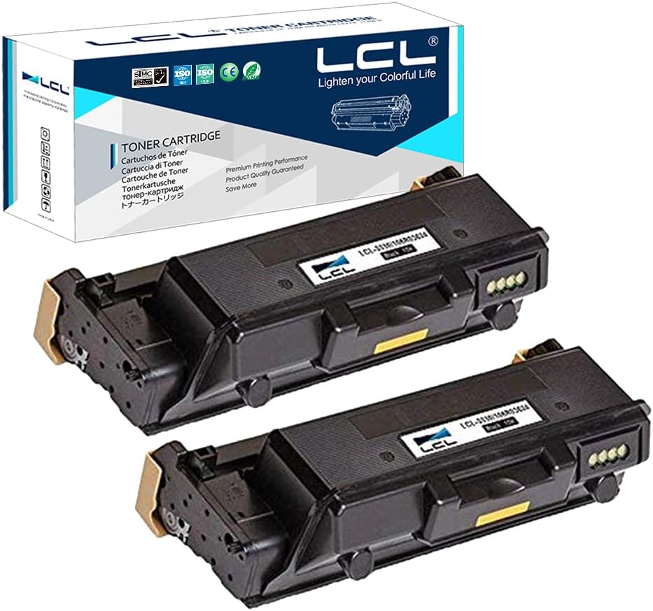 Compatible Toner Cartridge Replacement 2-Pack Black K753851