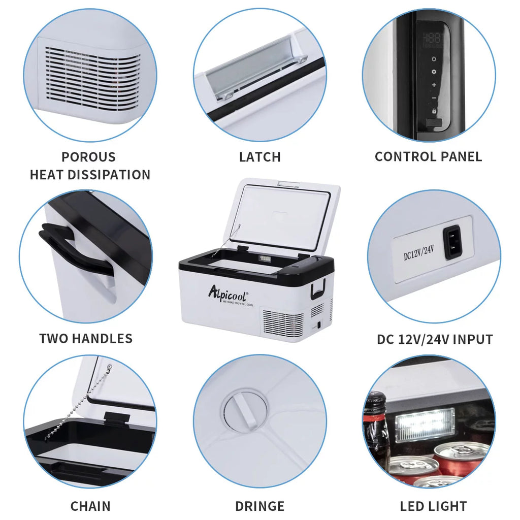 Portable Car Refrigerator Freezer 19 Quart N6469