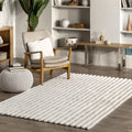 Faux Rabbit Machine Washable Area Rug J24862