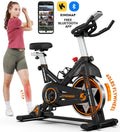 Indoor Cycling Bike Stationary Magnetic Resistance 350lb Flywheel 35lbs C9547