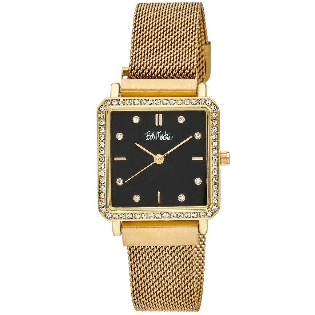 Gold Crystal Bezel 28mm Magnet Watch T50823