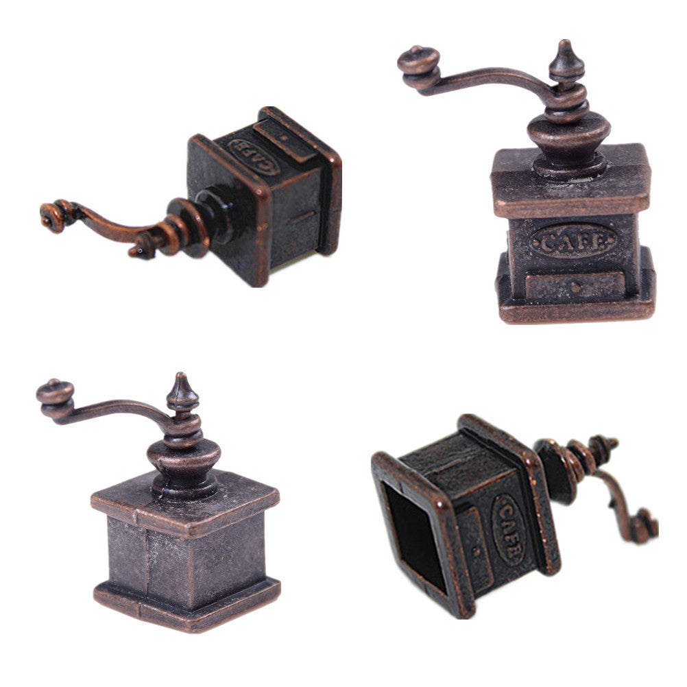1/12 Dollhouse Miniature Kitchen Vintage Coffee Grinder P472892