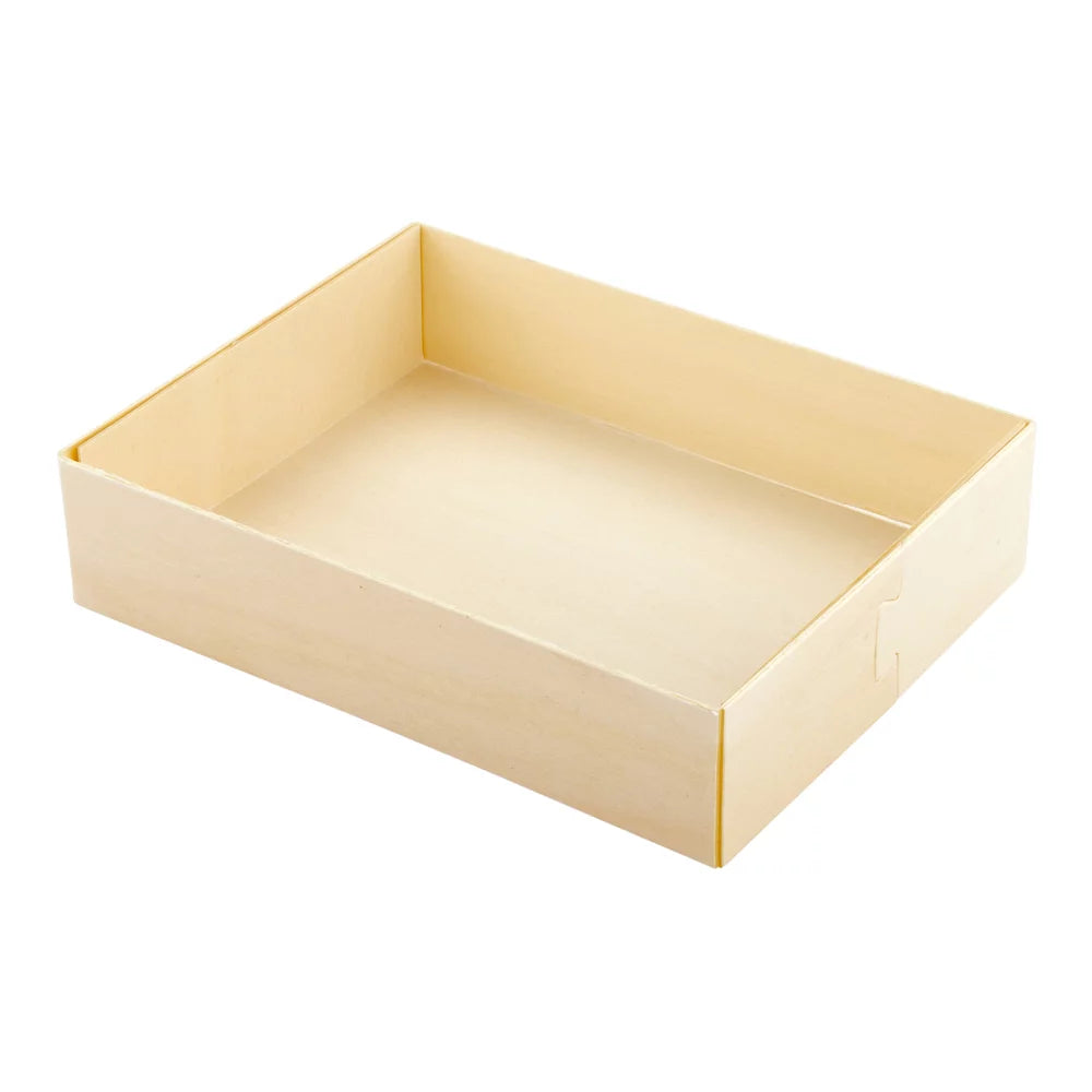 23 oz Rectangle Poplar Container - 100 count box A5209