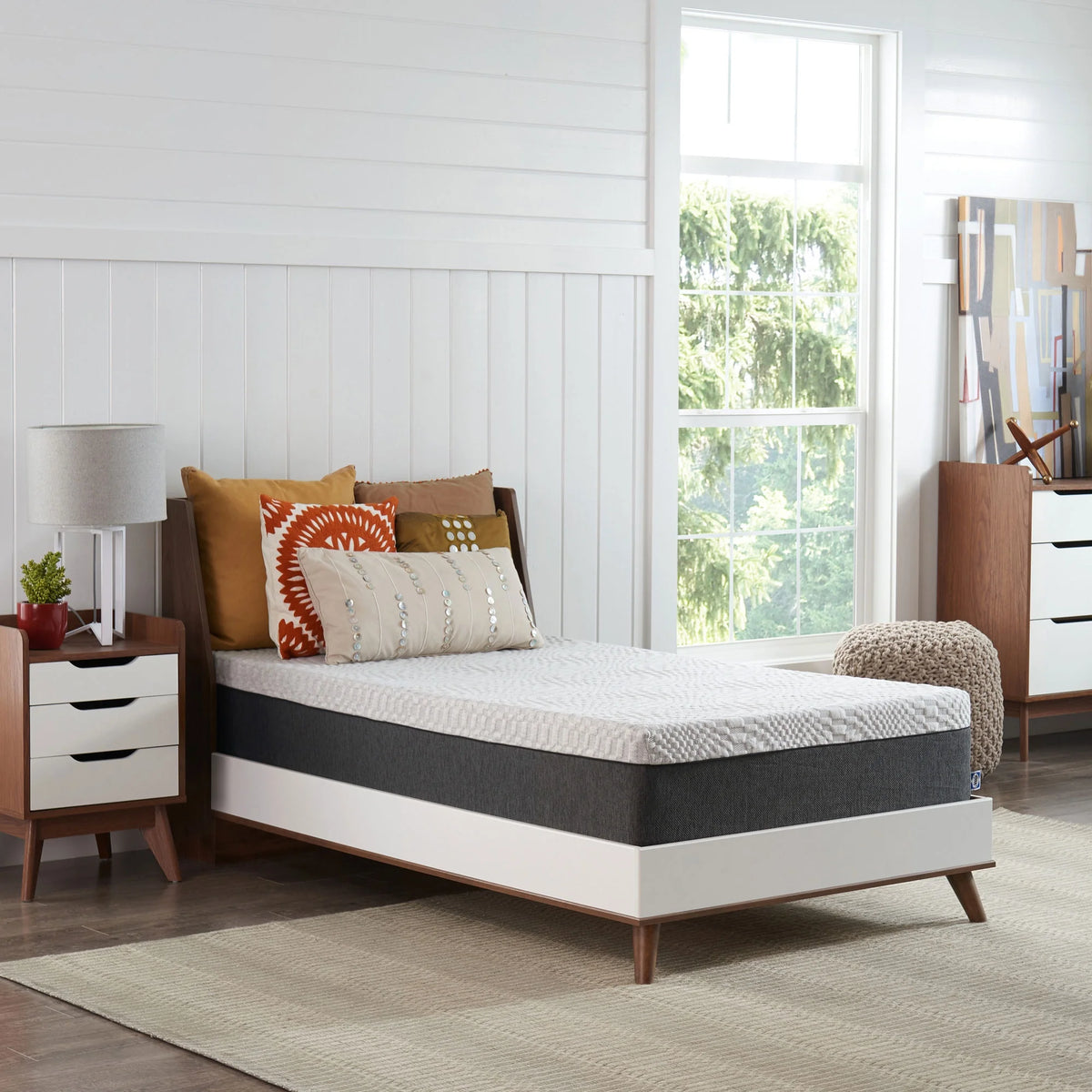 12-Inch Soft Memory Foam Mattress, Twin E877619