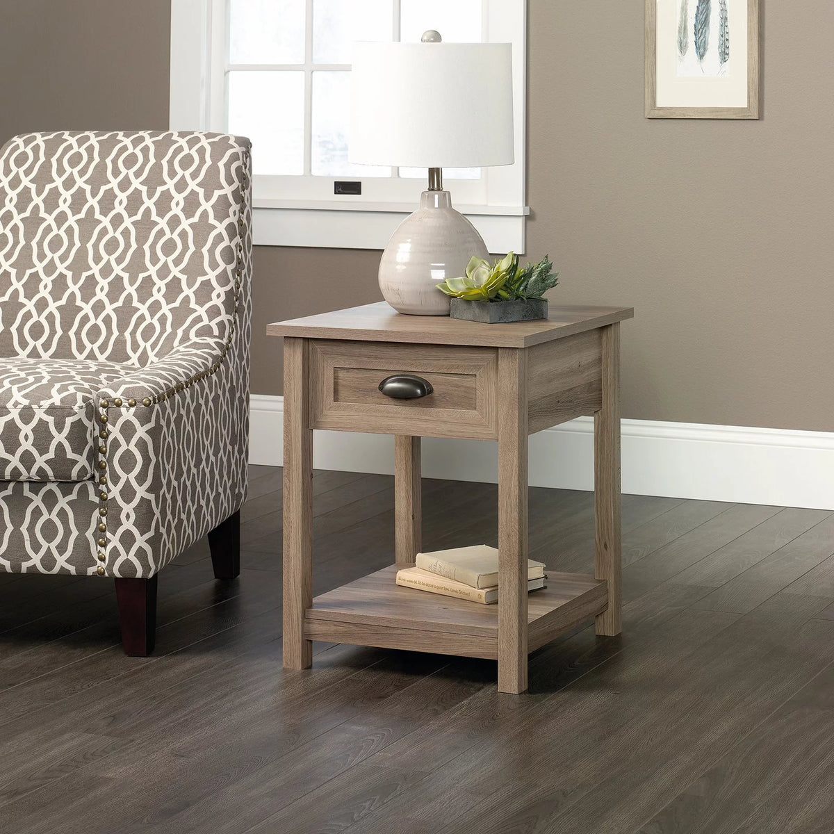 1 Drawer End Table Z62205