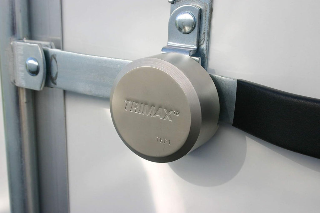 Hockey Puck Internal Shackle Trailer Door Locks Keyed Alike 3/8-inch Internal Shackle Diameter 2 Pack H42898