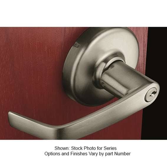 Cylindrical Lock Bright Nickel Plated Clear Coated G348092